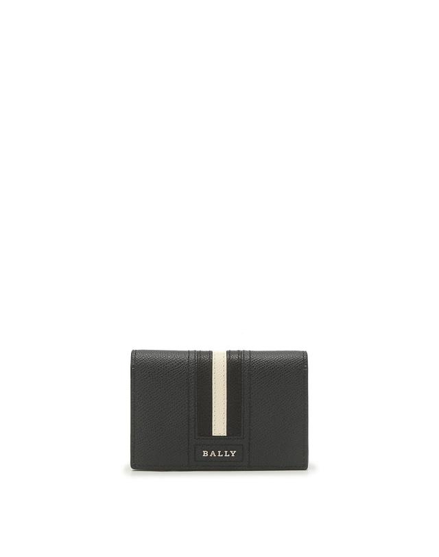 엘에프 직수입명품 발리 [BALLY] 네이비 TYKE.LT 카드지갑 진한 네이비 착용컷
