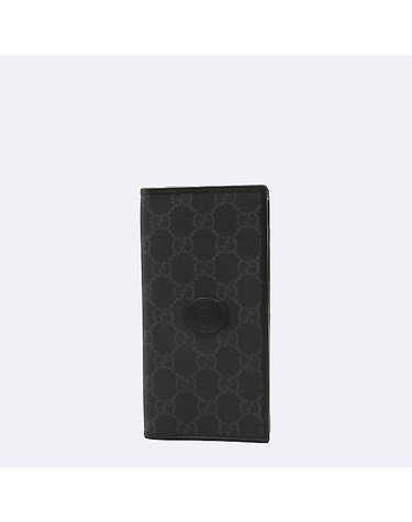 [중고]고이비토 구찌 672947 GG 수프림 캔버스 인터로킹 남성 장지갑 [의정부신세계점] UB0144GU