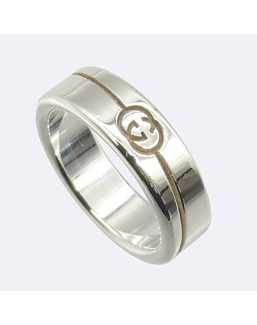[중고]고이비토 구찌 774052  다이애그널 인터로킹 G 반지 - 14호 K29449GU