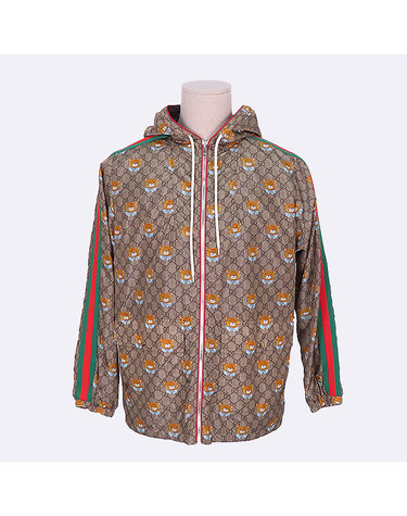 [중고]스미스마켓 구찌 GUCCI(구찌) 659997 X Kai(카이) 콜라보 테디베어 윈드브레이커 자켓 - 34사이즈 K30534GU