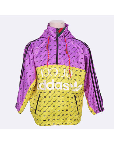 [중고]스미스마켓 구찌 GUCCI(구찌) 696775 X ADIDAS(아디다스) 콜라보 아노락 봄버 자켓 - 40사이즈 K30539GU