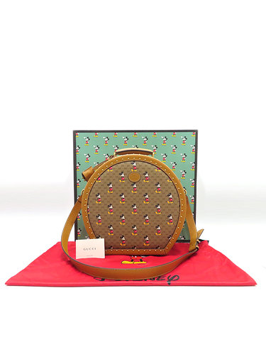 [중고]고이비토 구찌 602370 Disney x Gucci 디즈니 햇박스 토트백 + 숄더스트랩 2WAY K21024GU