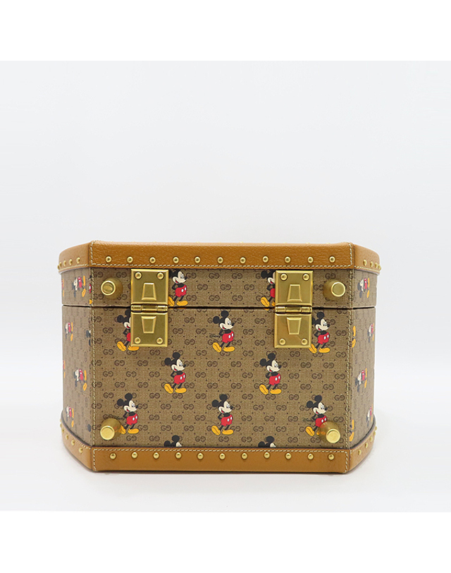 구찌 [중고명품] [중고]고이비토 구찌 602370 Disney x Gucci 디즈니 햇박스 토트백 + 숄더스트랩 2WAY K21024GU 착용컷