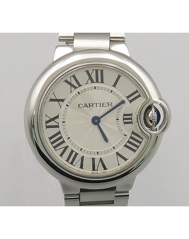 [중고]고이비토 까르띠에 W6920071 BALLON BLEU 발롱블루 드 까르띠에 33MM 쿼츠 여성용시계 K5985C