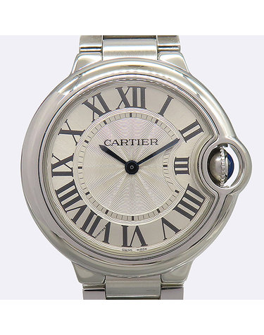 [중고]고이비토 까르띠에 W6920084 BALLON BLEU 발롱블루 드 까르띠에 33MM 쿼츠 여성용시계 K6178C