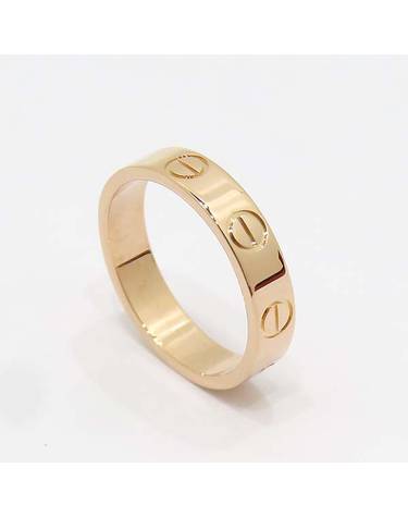 [중고]고이비토 까르띠에 B4085246 AU750(18K) 핑크 골드 미니 러브링 반지 - 6호 K6157C