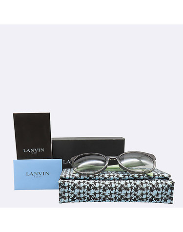 [중고]고이비토 랑방 SLN754G 측면 은장 로고 투톤 뿔테 선글라스 K0753LANV