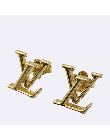 루이비통 [중고]고이비토 루이비통 M00610 골드 LV 아이코닉 귀걸이 K46653LV