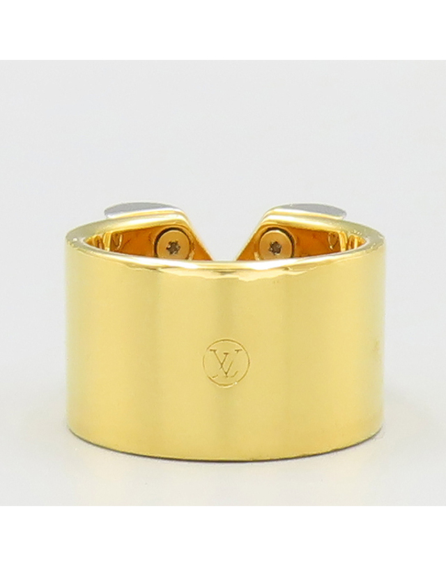 루이비통 [중고명품] [중고]고이비토 루이비통 M61086 에센셜 V 금장 반지 - L (18호) HN0462LV 착용컷
