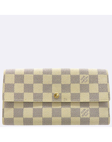 [중고]고이비토 루이비통 N61735 다미에 아주르 사라 월릿 장지갑 K49042LV
