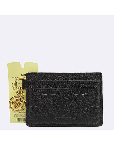 루이비통 [중고]고이비토 루이비통 M82132 모노그램 앙프렝뜨 LV 참 카드 홀더 K49317LV