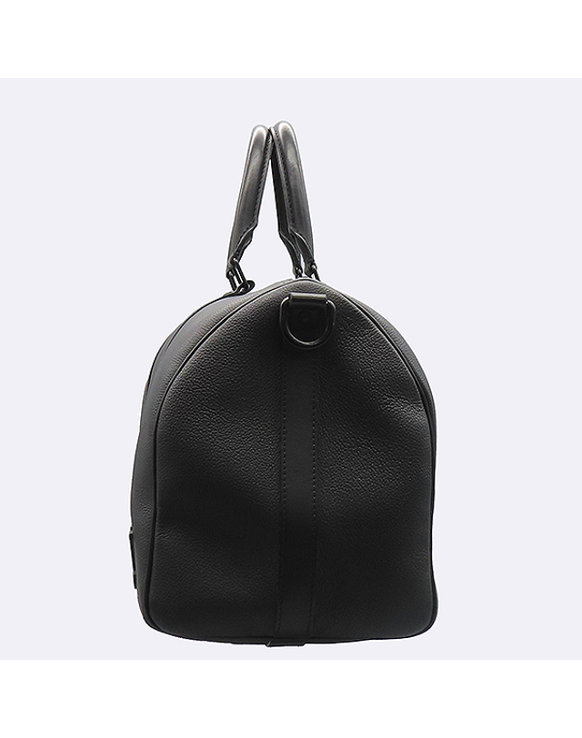 루이비통 [중고명품] [중고]고이비토 루이비통 M57088 LV 에어로그램 블랙컬러 레더 Keepall Bandouliere 키폴 반둘리에 40 더플 토트백 + 숄더스트랩 2WAY K47181LV 착용컷