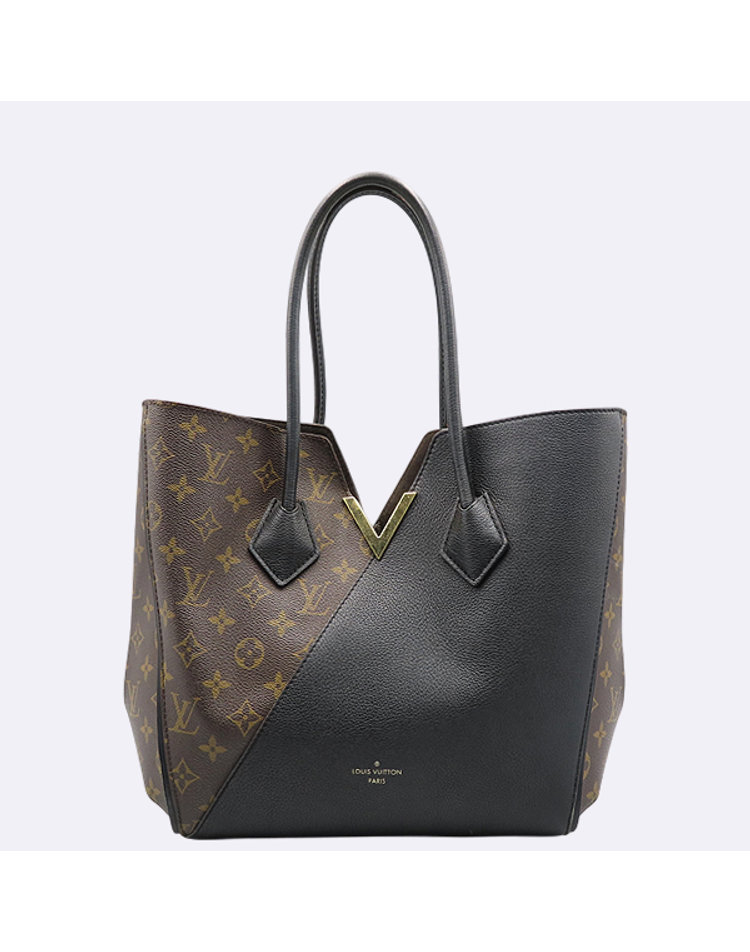 LOUIS VUITTON 루이비통 [중고] [중고명품] [중고]고이비토 루이비통 M40460 블랙 레더 모노그램 캔버스 KIMONO(기모노) 숄더백 K48605LV CJ79XX14096