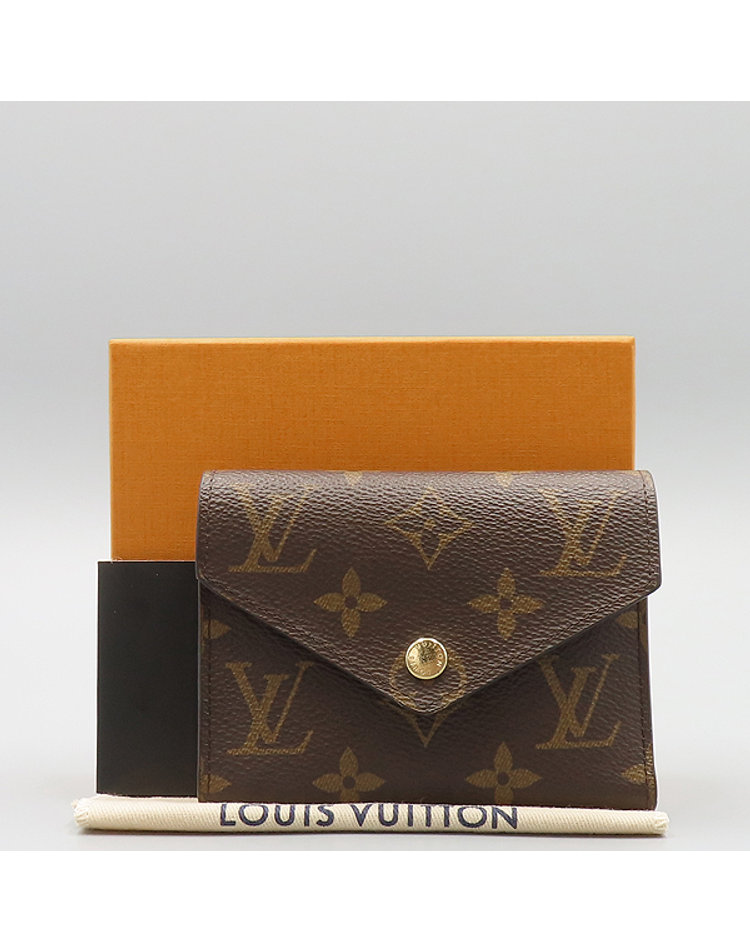 LOUIS VUITTON 루이비통 [중고]고이비토 루이비통 M41938 모노그램 캔버스 빅토린 월릿 푸시아 컬러 반지갑 60795wp