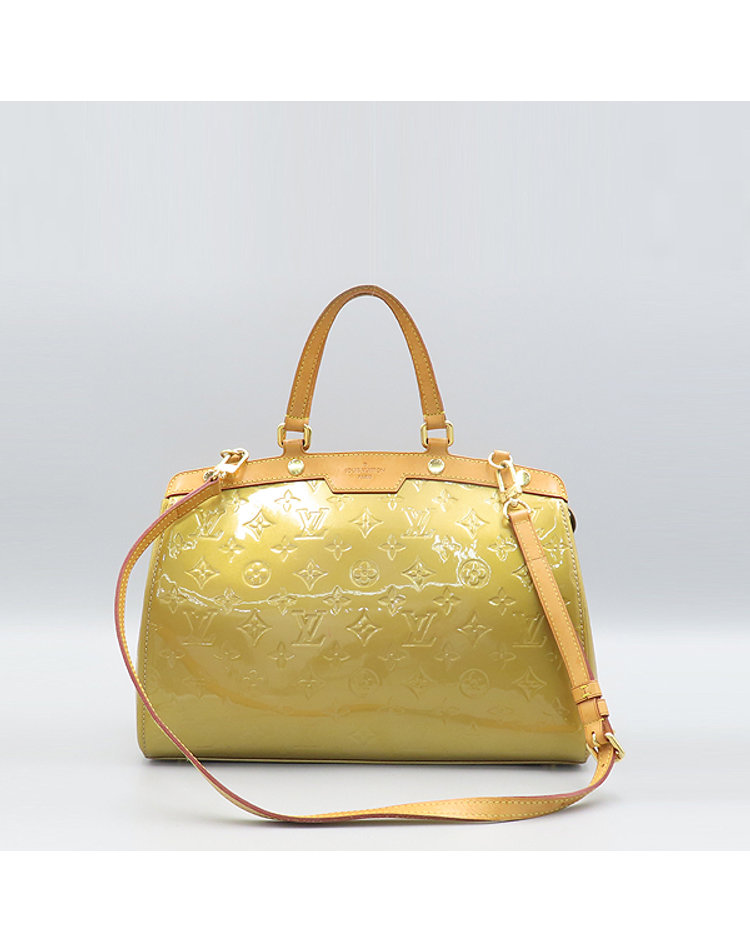 LOUIS VUITTON 루이비통 [중고] [중고명품] [중고]고이비토 루이비통 M91755 모노그램 베르니 브레아 MM 토트백 + 숄더스트랩 2WAY K40382LV CJ79XX09458
