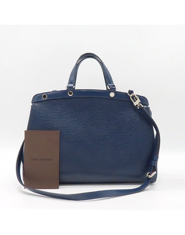 [중고]고이비토 루이비통 M40821 에삐 레더 INDIGO 블루 브레아 MM 2WAY [스트랩 이니셜 존재 EY.K] K35317LV