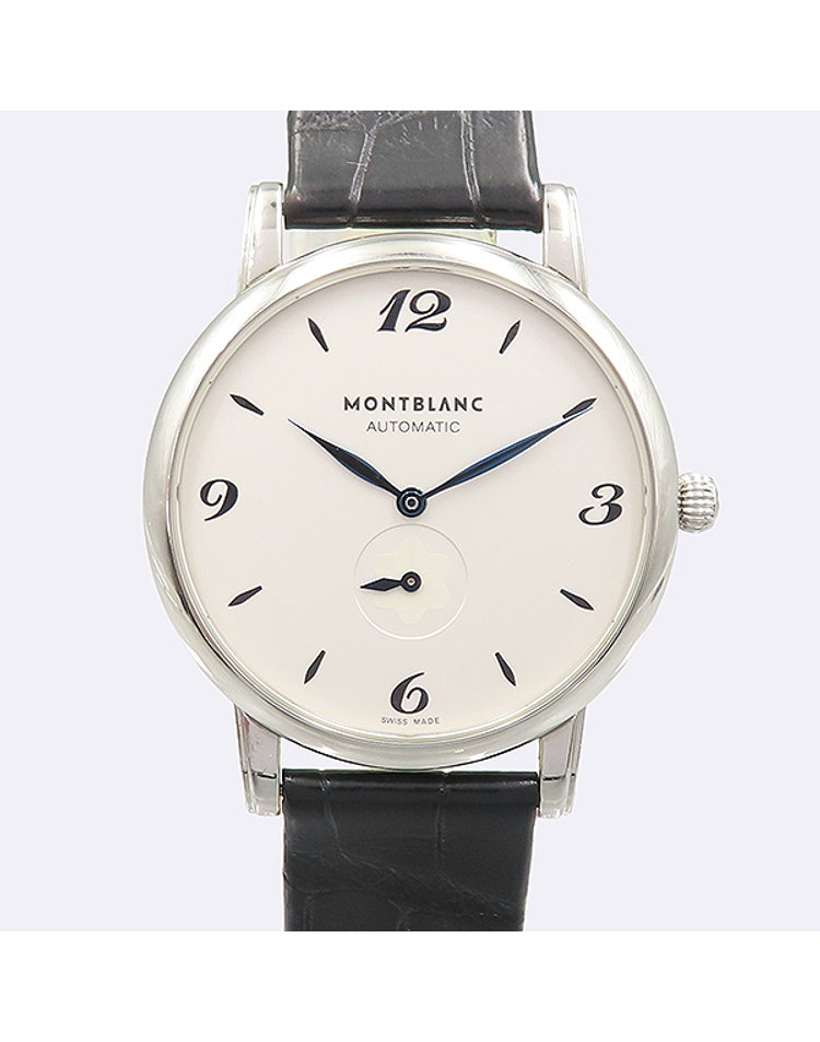 MONTBLANC 몽블랑 [중고] [중고명품] [중고]고이비토 몽블랑 107073 7211 몽블랑 스타 클래식 39MM 오토매틱 남성용 가죽밴드 시계 K2107MO CK05XX00448