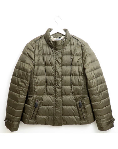 [중고]스미스마켓 버버리 3954976 밀리터리 올리브 데일스버리 다운 패딩 자켓 K9984BU