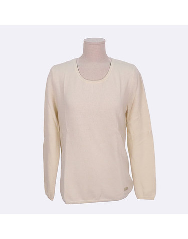 [중고]스미스마켓 아이그너 1ACAF6KP005 옐로우 캐시미어 여성 니트 K0583AG