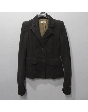 [중고]스미스마켓 아르마니 브라운 컬러 여성용 골덴 자켓 K2676AR