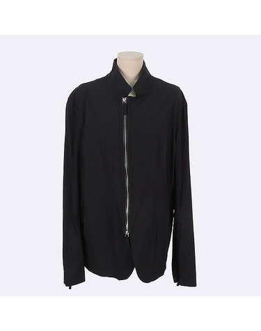 [중고]스미스마켓 아르마니 블랙 컬러 면 혼방 바람막이 남성 자켓 -42 K3778AR