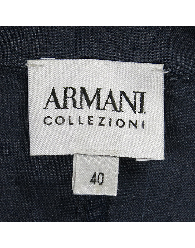 아르마니 [중고명품] [중고]스미스마켓 아르마니 네이비 컬러 여성용 블라우스 K3506AR 착용컷
