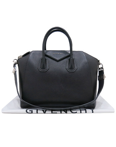 [중고]고이비토 지방시 13L5100012 블랙 GOAT(고트) 염소가죽 안티고나 M사이즈 2WAY K1132GIV