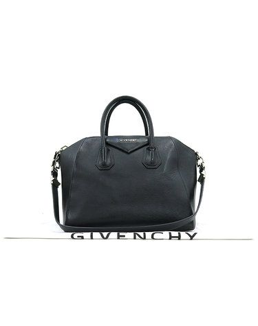[중고]고이비토 지방시 13L5100012 블랙 GOAT(고트) 염소가죽 안티고나 M사이즈 2WAY K1068GIV