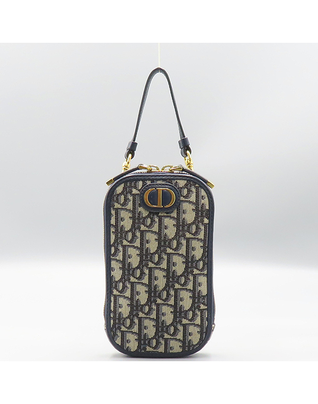 디올 [중고명품] [중고]고이비토 디올 S2114UTZQ 오블리크 자카드 30 Montaigne 몽테인 Callin Dior 휴대폰 홀더 체인백 K4723CD 착용컷