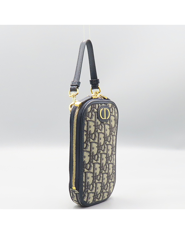 디올 [중고명품] [중고]고이비토 디올 S2114UTZQ 오블리크 자카드 30 Montaigne 몽테인 Callin Dior 휴대폰 홀더 체인백 K4723CD 착용컷