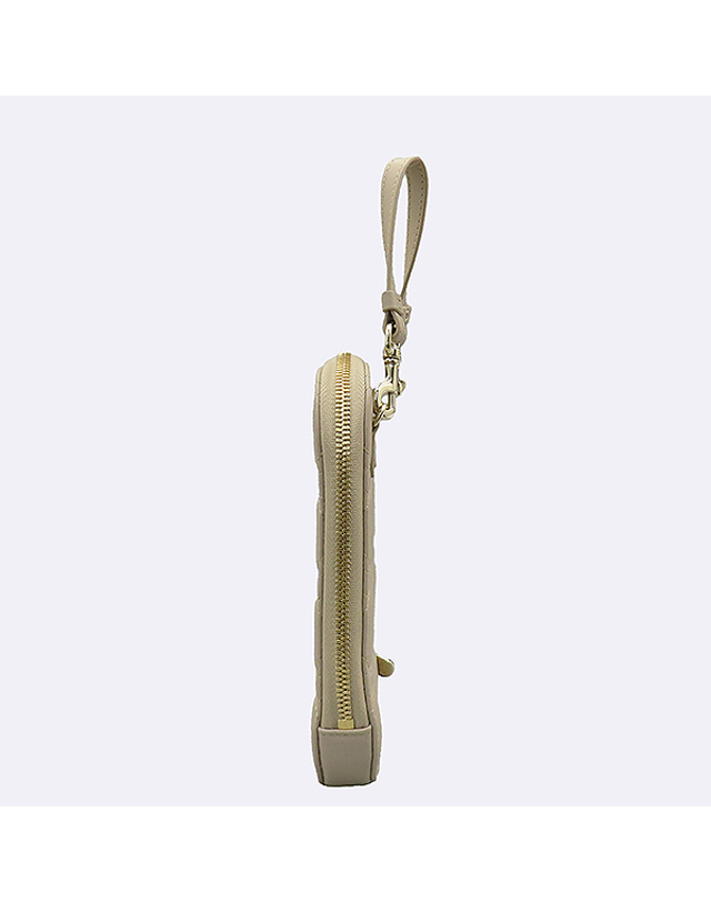 디올 [중고명품] [중고]고이비토 디올 S0872ONMJ 베이지 까나쥬 램스킨 폰 파우치 2-WAY K4722CD 착용컷