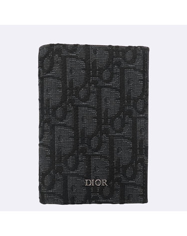 [중고]고이비토 디올 2ESCH138YSEE 블랙 오블리크 2단 카드지갑 K5240CD