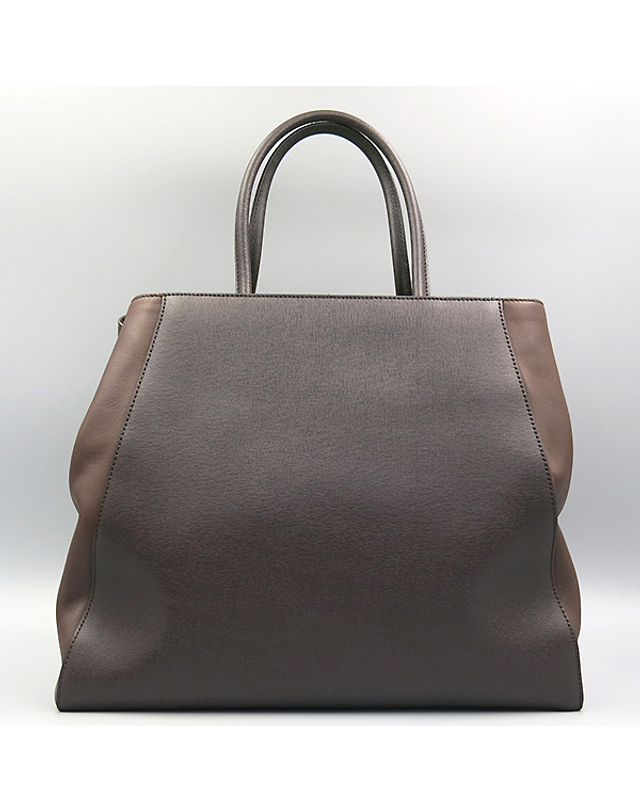 펜디 [중고명품] [중고]고이비토 펜디 8BH251 00D7E F0XWJ 브라운 컬러 레더 SHOPPING 2JOURS(투쥬르) VITELLO/CIELO 토트백 K3775FD 착용컷