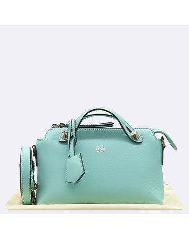 [중고]고이비토 펜디 8BL135 민트 컬러 MINI SENZA 바이더웨이 미니 토트백 + 숄더스트랩 2WAY 61165wp
