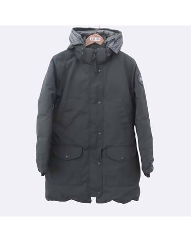 [중고]스미스마켓 캐나다구스 6660WB TRILLIUM PARKA 트릴리움 파카 블랙 라벨 여성용 롱 패딩 점퍼 - L사이즈 K0166CAGO
