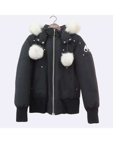 [중고]스미스마켓 무스너클 MK2002LB 블랙 컬러 발리스틱 BOMBER(봄버) 여성용 패딩 - M사이즈 K0375MSN