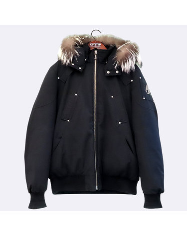 [중고]스미스마켓 무스너클 MK2000MB 블랙 퍼 발리스틱 봄버 패딩 점퍼 - XXL 사이즈 K1472MONC