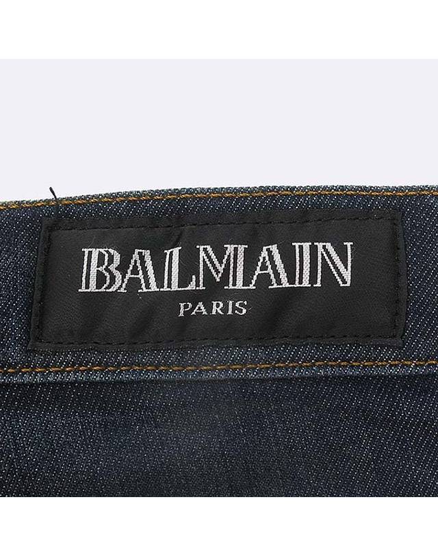 발망 [중고명품] [중고]스미스마켓 발망 생지 남성용 청바지 K0547BALM 착용컷