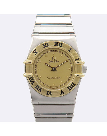 [중고]고이비토 오메가 795.1080 빈티지 컨스틸레이션 18K 콤비 여성용 시계 K1210OM