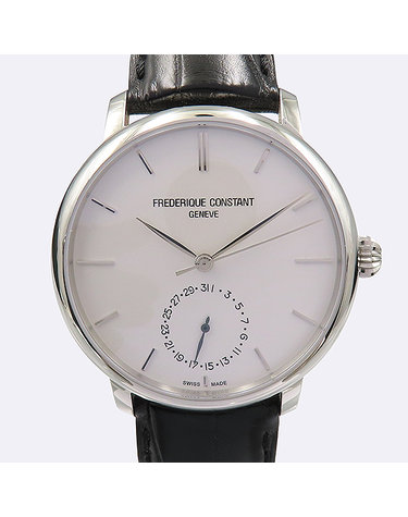 [중고]고이비토 프레드릭 콘스탄트 FC-710S4S6 SLIMLINE MANUFACTURE 슬림라인 클래식 메뉴팩쳐 42MM 오토매틱 캘린더 가죽밴드 남성용시계 K0199FRCT