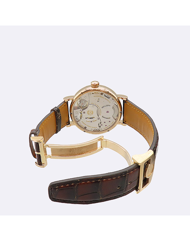 아이더블유씨 [중고명품] [중고]고이비토 IWC IW516409 18K 금통 포르토피노 핸드 와인드 문 페이즈 수동 가죽밴드 남성용 시계 K0251IWC 착용컷