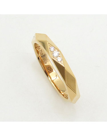[중고]고이비토 부쉐론 JAL00091 AU750(18K) 핑크 골드 파셋 다이아 웨딩 반지 - 47사이즈 61167wp