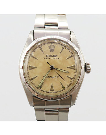 [중고]고이비토 로렉스 6085 Oyster Perpetual 오이스터 퍼페츄얼 빈티지 스틸 34mm 남성용시계 K1311RX