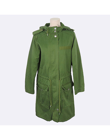 [중고]스미스마켓 마크제이콥스 Marc_Jacobs(마크바이마크제이콥스) 그린 컬러 여성용 후드 야상 자켓 - XS사이즈 K2794MJ