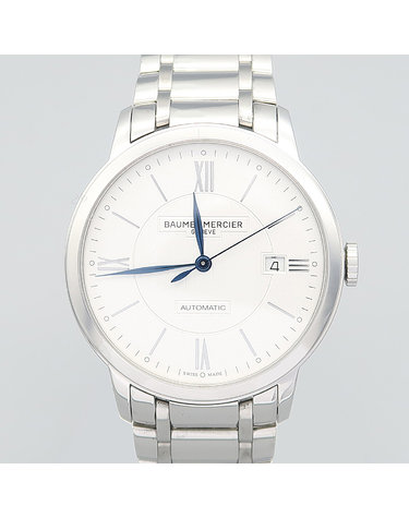 [중고]고이비토 보메메르시에 M0A10215 CLASSIMA 클래시마 40MM 오토매틱 스틸 남성용 시계 K0136BM