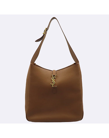 [중고]고이비토 생로랑 753837 브라운 레더  LE 5A7 소프트 라지 숄더백 K5220YSL