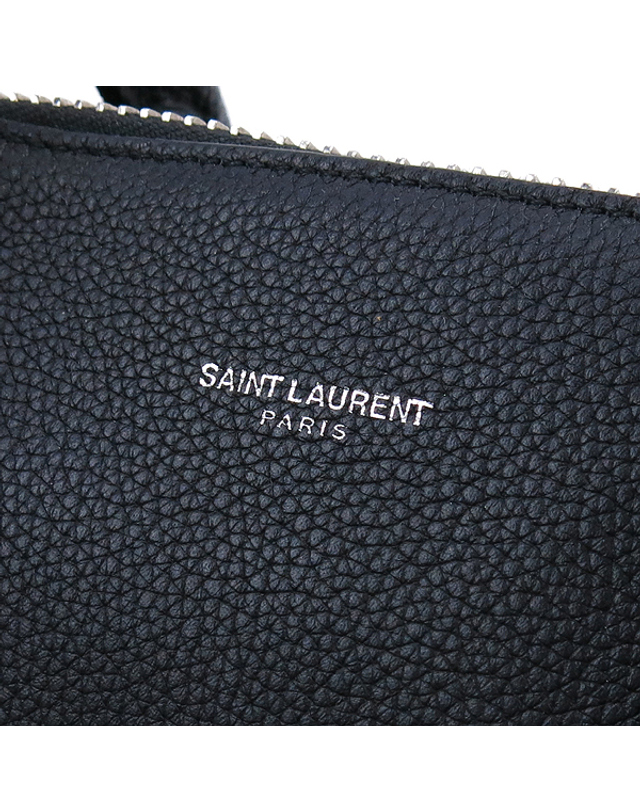 생 로랑 [중고명품] [중고]고이비토 생로랑 YSL(입생로랑) 491714 블랙 컬러 레더 SAC DE JOUR SOUPLE 삭 드 주르 서플 토트백 + 숄더스트랩 K1495YSL 착용컷