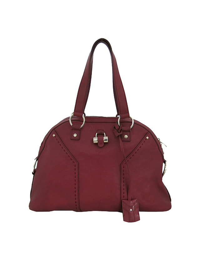 생 로랑 [중고명품] [중고]고이비토 생로랑 YSL(입생로랑) 156464 뮤즈 레드 컬러 레더 L 사이즈 토트백 K0771YSL 착용컷
