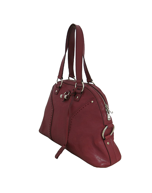 생 로랑 [중고명품] [중고]고이비토 생로랑 YSL(입생로랑) 156464 뮤즈 레드 컬러 레더 L 사이즈 토트백 K0771YSL 착용컷