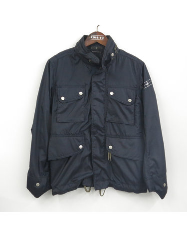 [중고]스미스마켓 스톤 아일랜드 Stone Island DANIMS(스톤아일랜드 데님) 네이비 컬러 멀티 포켓 남성용 자켓 K0153STI
